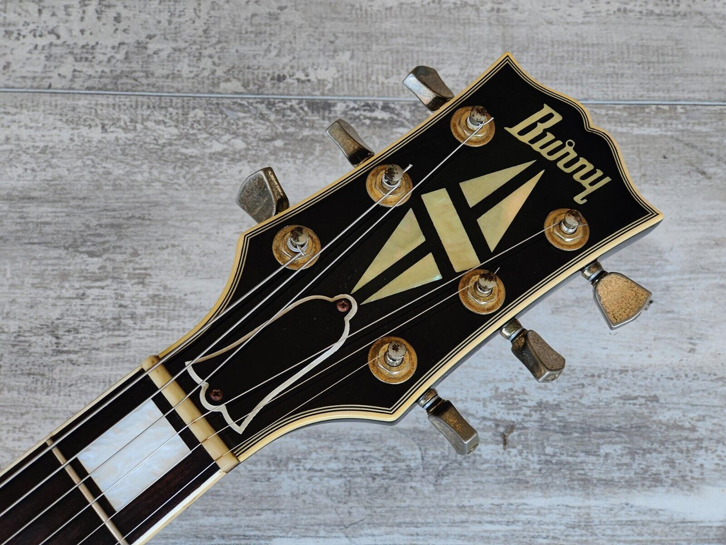 1988 Burny Japan RLC-60 Les Paul Custom (Black)