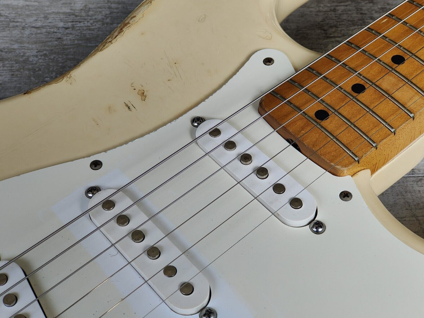1997 Fender Japan ST57-53 '57 Reissue Stratocaster (Vintage White)