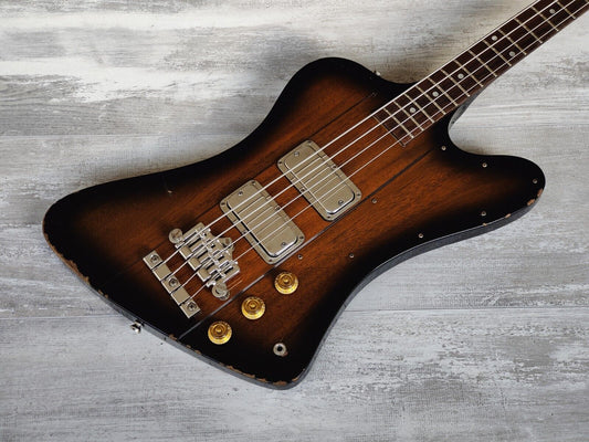 1989 Greco Japan TB-75 Thunderbird Bass (Brown Sunburst)