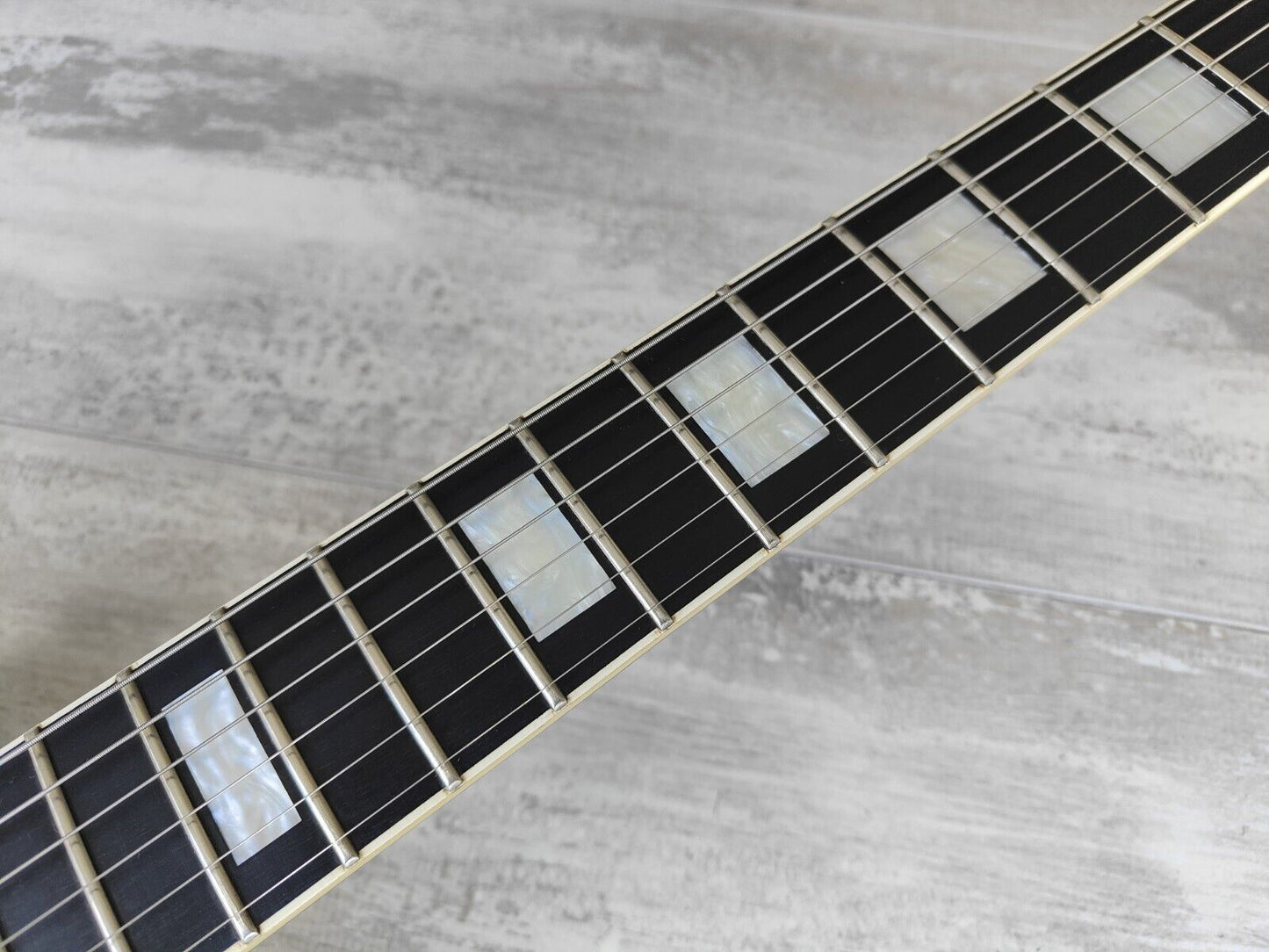 1997 Orville (Gibson) Japan  LPC-75 '60's Reissue Les Paul Custom (Ebony)