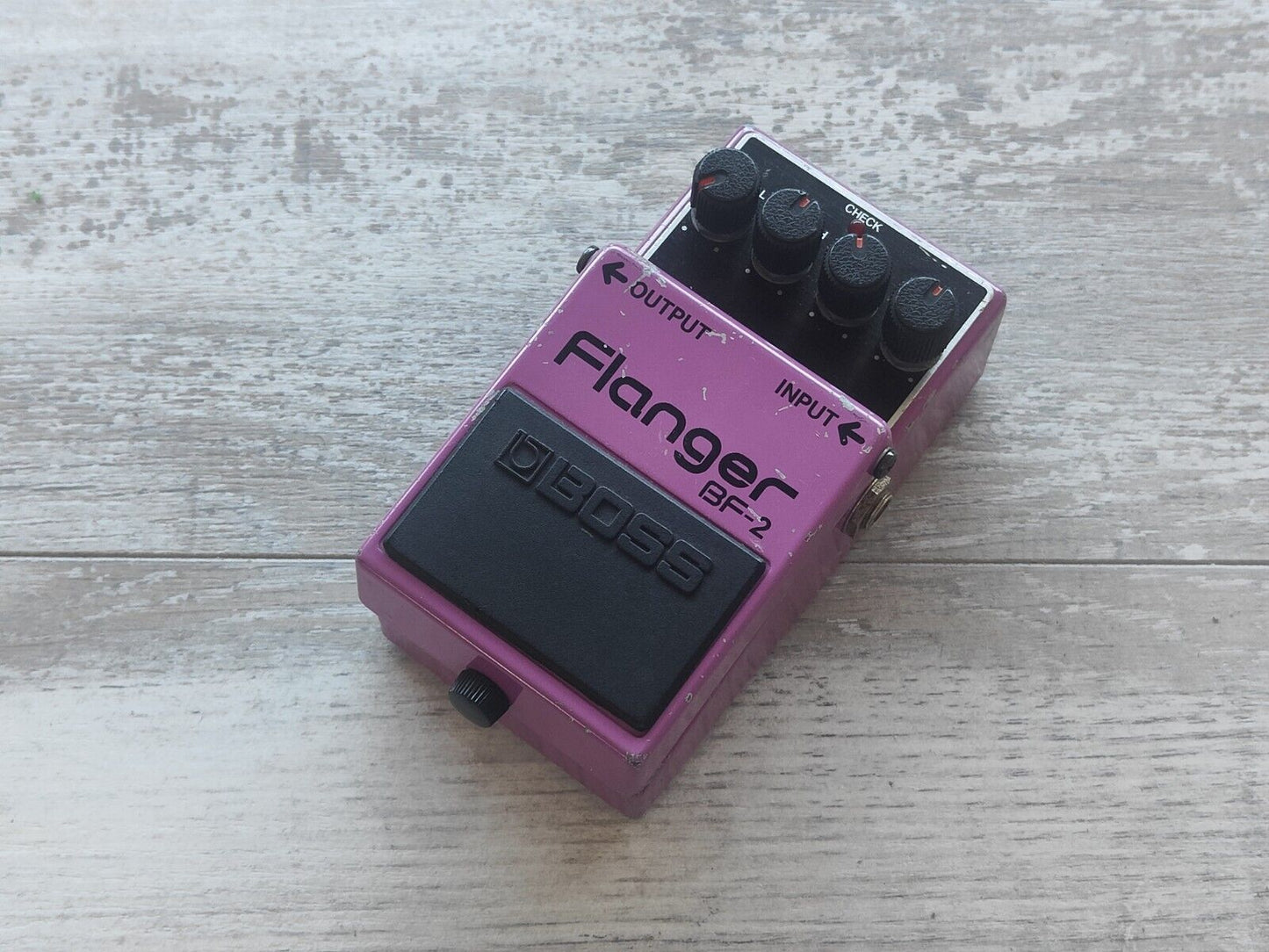 1980's Boss Japan BF-2 Vintage Flanger Pedal