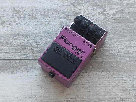 1980's Boss Japan BF-2 Vintage Flanger Pedal