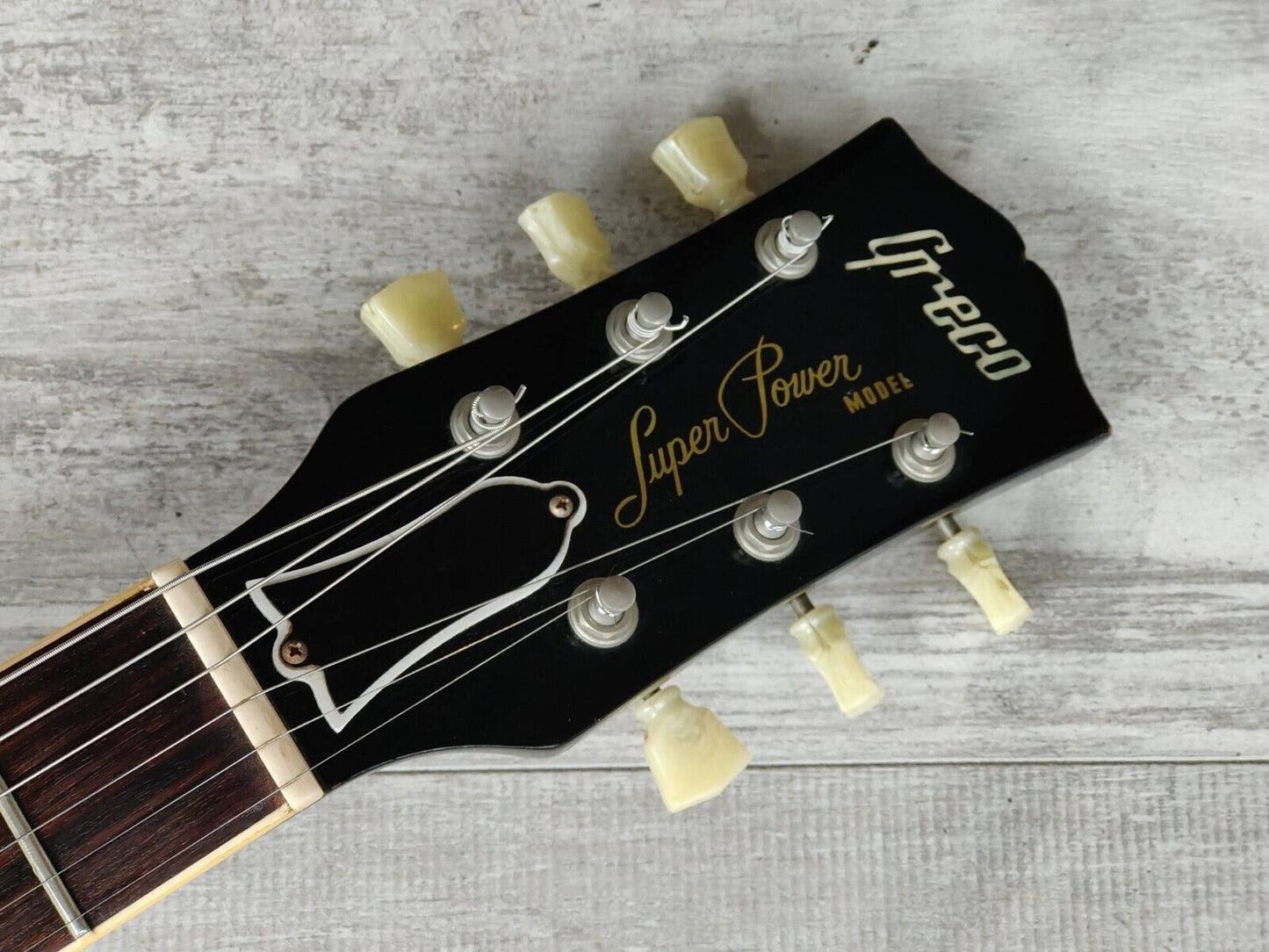 1980 Greco Japan EG-500 "Super Power" Les Paul Standard (Brown Sunburst)