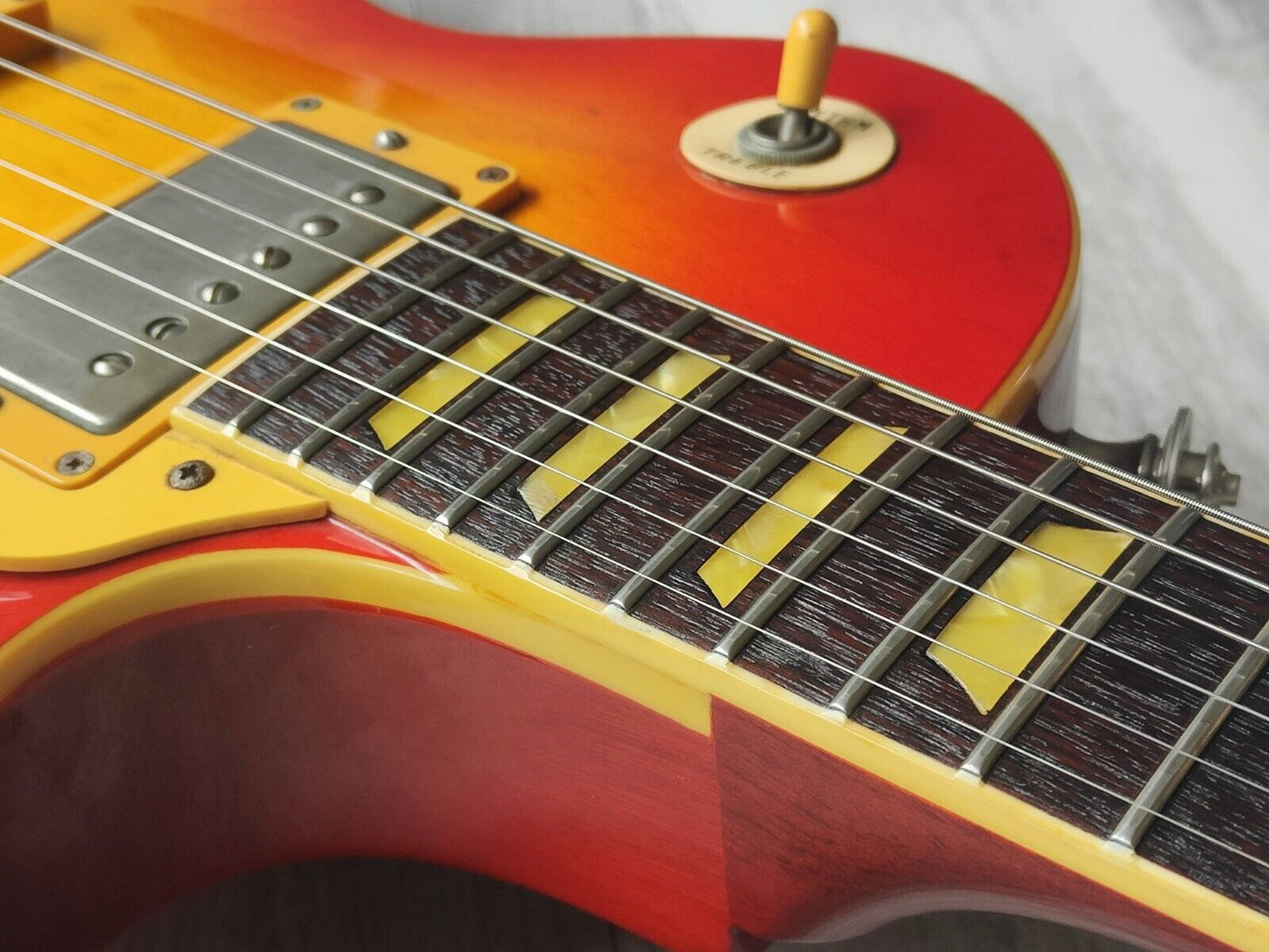 1981 Greco Japan EG-500 Super Power Les Paul Standard (Cherry Sunburst)