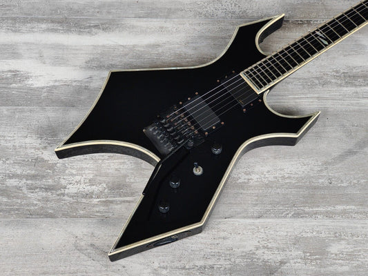 2009 B.C Rich NJ Deluxe Warlock w/EMG's (Onyx Black)