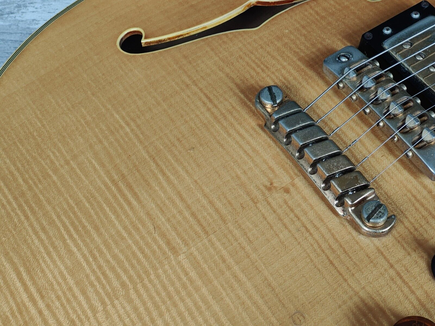 1979 Greco Japan SV-800 Super View Semi Hollowbody (Natural Flame)