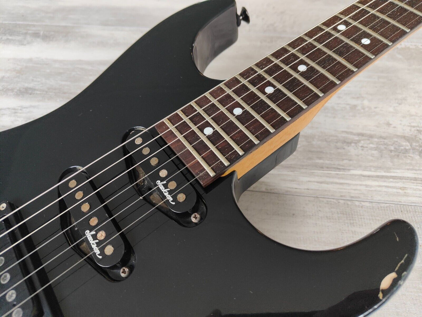 1991 Charvel Jackson Japan DK-065-SSH Dinky (Black)