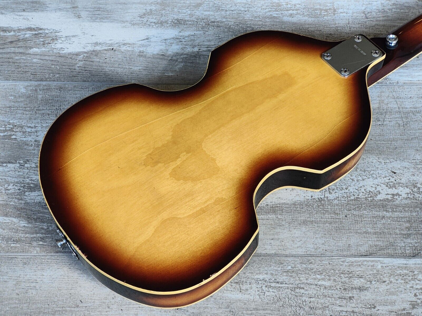 1970's Triumph Japan Violin Beatle Bass (Brown Sunburst)