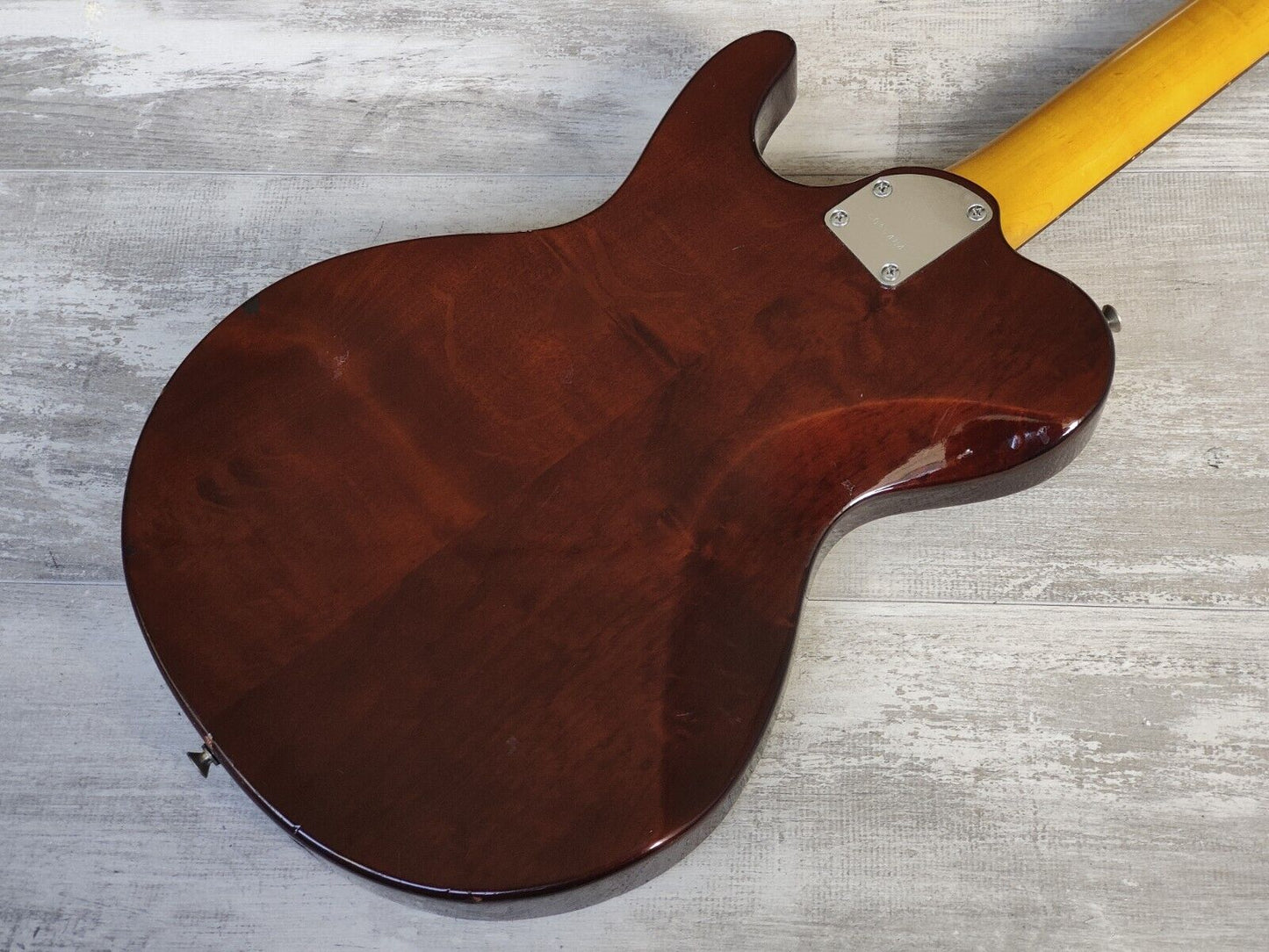 1996 Aria Pro II 615 Nashville Tele/Single Cutaway (Figured Red Burst)