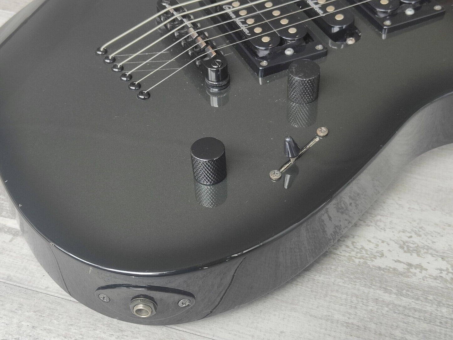 1996 Grover Jackson Japan MF Line DK-36 HSH Dinky (Silverburst)