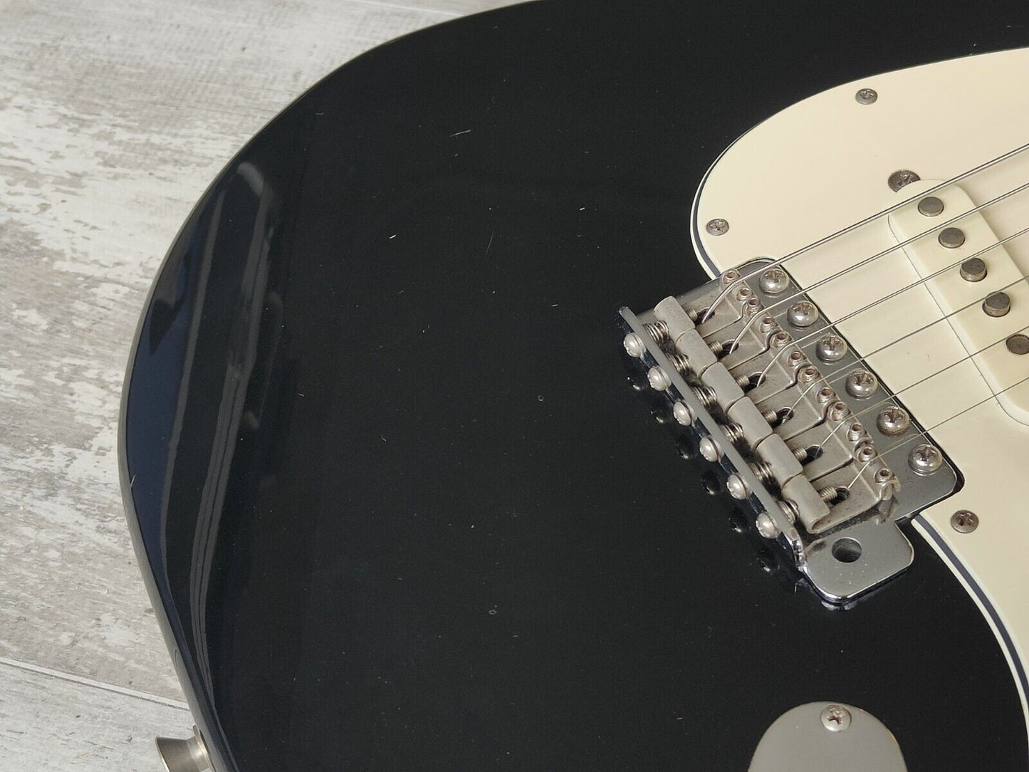 1993 Fender Japan Stratocaster Standard (Black/Maple)