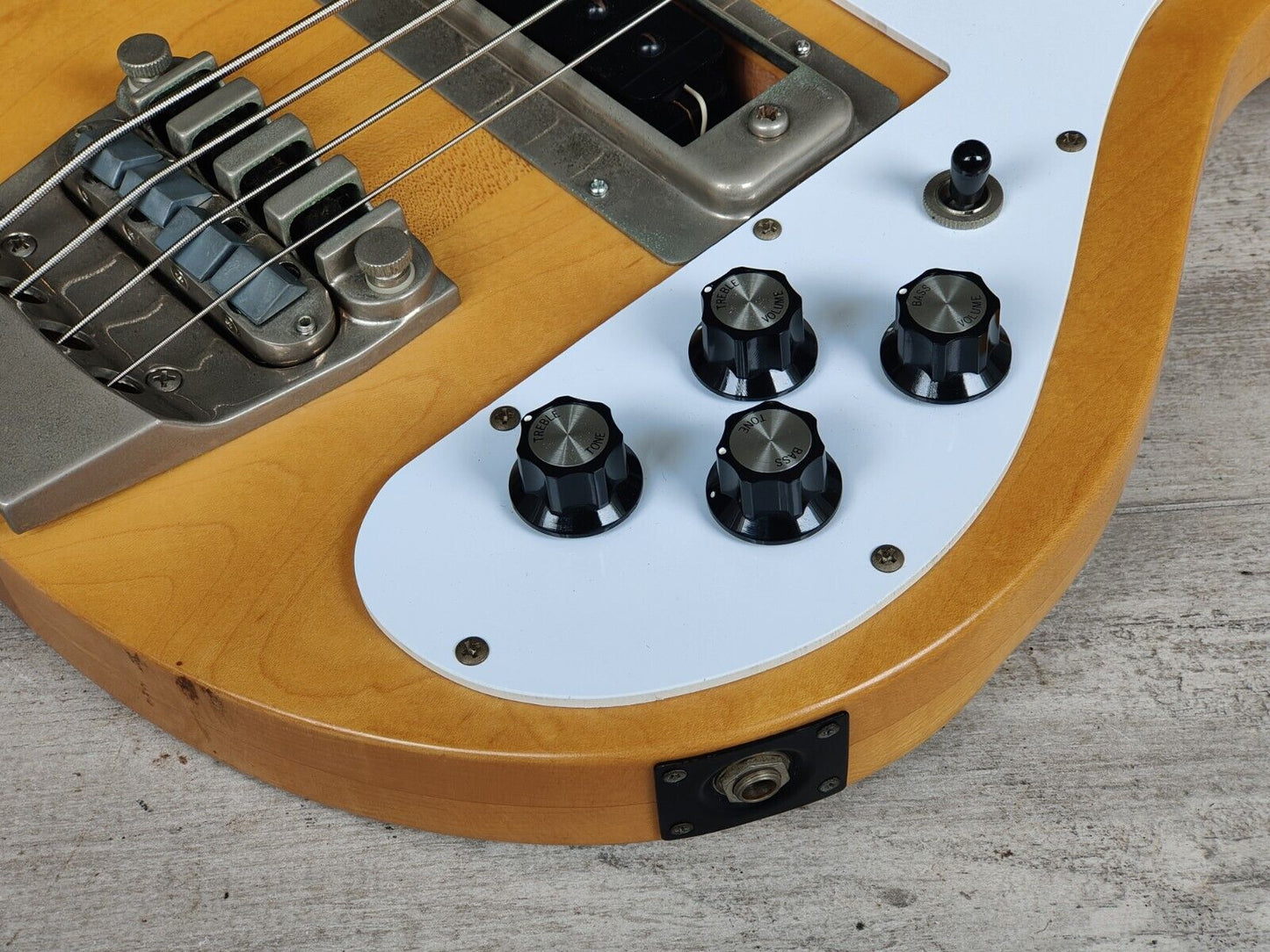 1985 Greco Japan PMB70 "Rock History Series" Electric Bass (Natural)