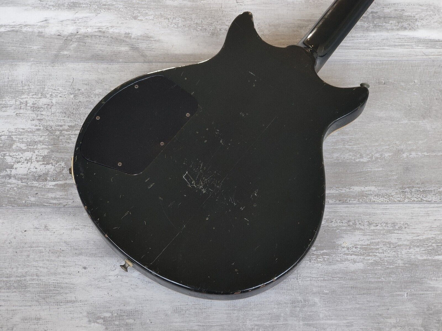 1977 Greco Japan MR-800 "Mick Ralphs" Double Cutaway (Black)