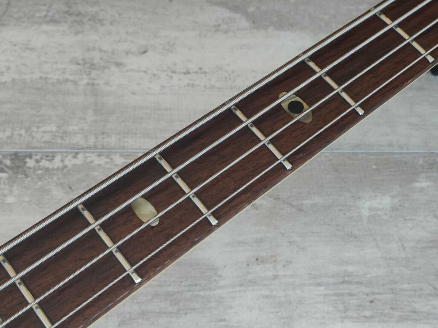 1984 Aria Pro II Japan SB Elite-I Electric Bass (Pearl White)