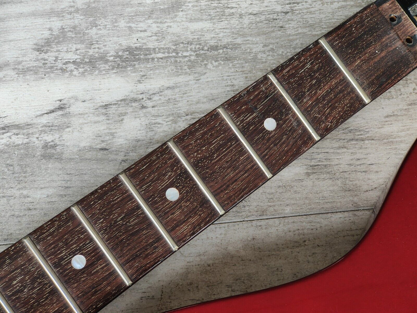 1990's Kramer Japan (by Tokai) LH Left Handed NOS Stratocaster Body/Neck (Red)