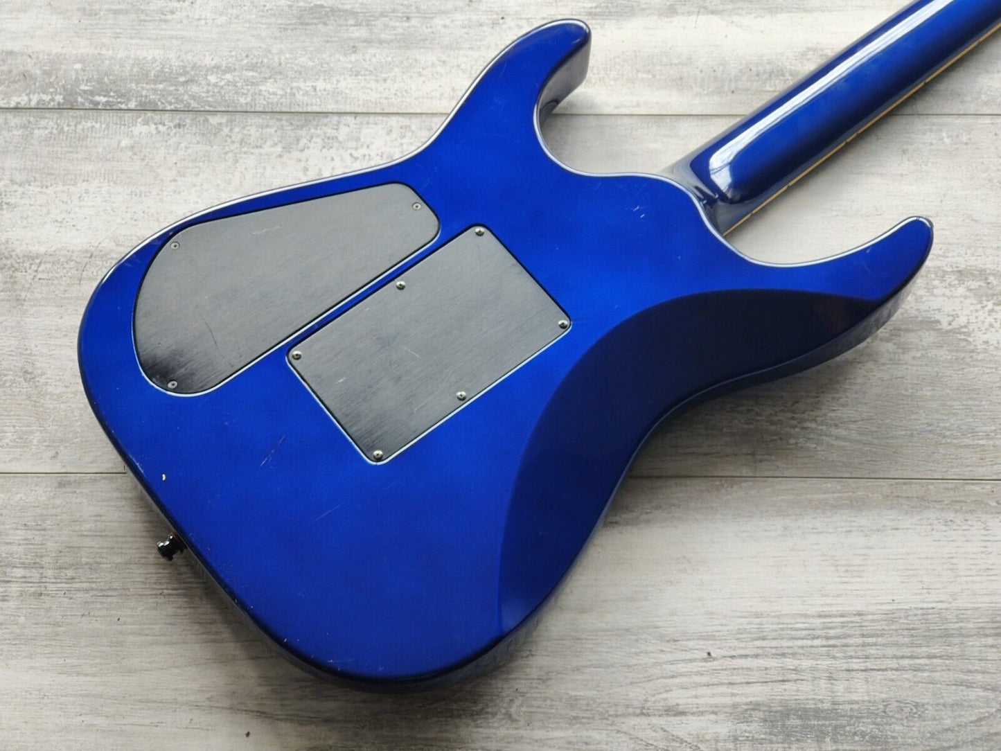 1994 Grover Jackson Japan SL Soloist Standard Neckthrough HSS Superstrat (Blue)