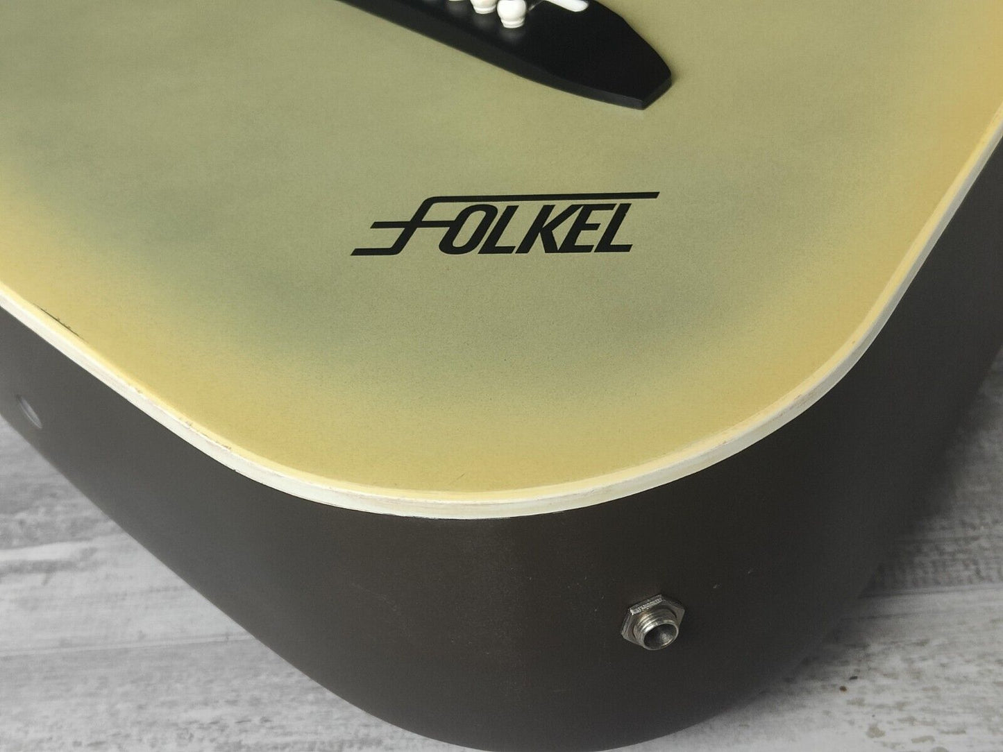 1980's Tokai Folkel Carbon Body Acoustic Guitar