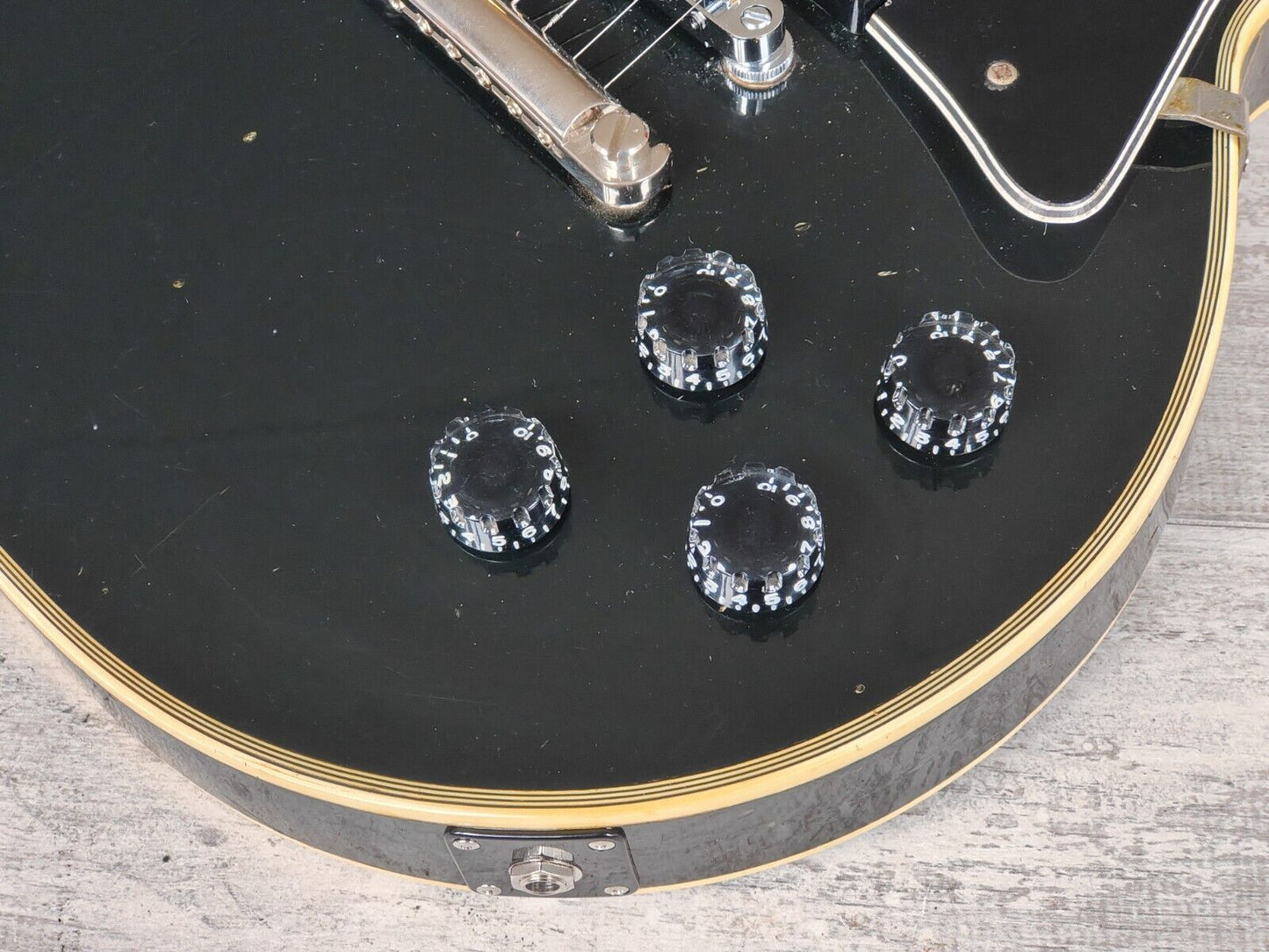 1974 Greco Les Paul Custom Black Beauty (Ebony)