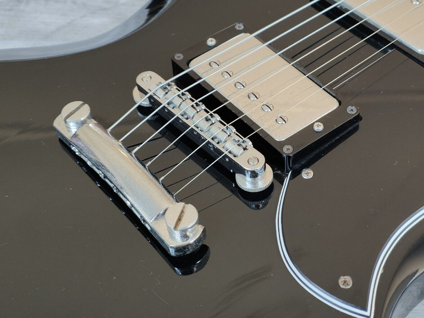 1989 Greco Japan SS Series SG Double Cutaway (Black)