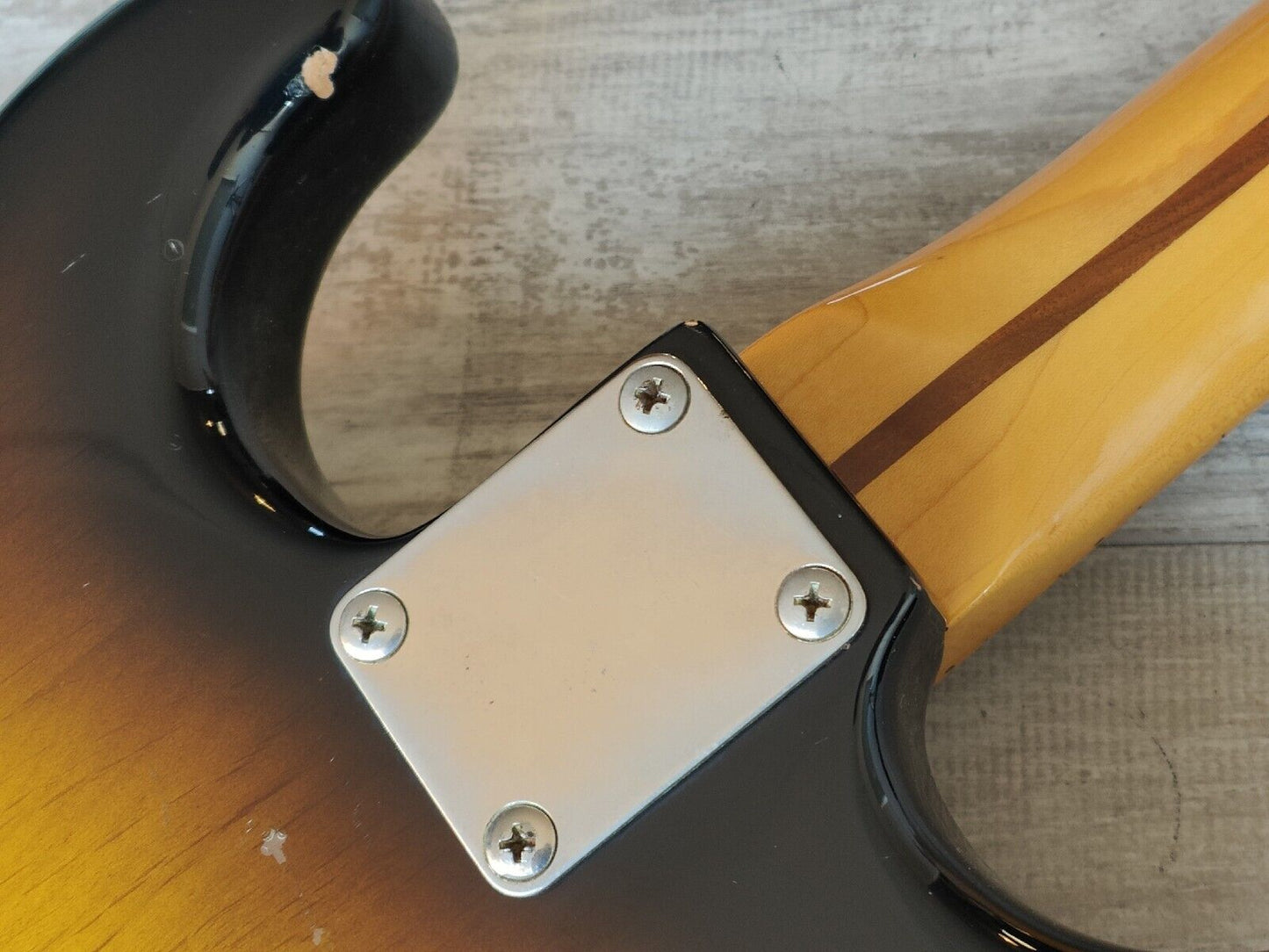 1980's Profile Silhouette Japanese '57 Style Stratocaster (Sunburst)