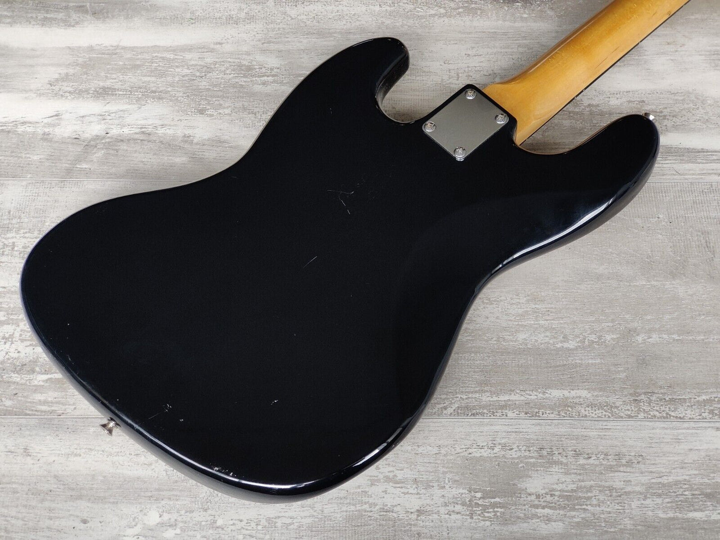 1976 Fernandes Japan FJB-65 Jazz Bass (Black)