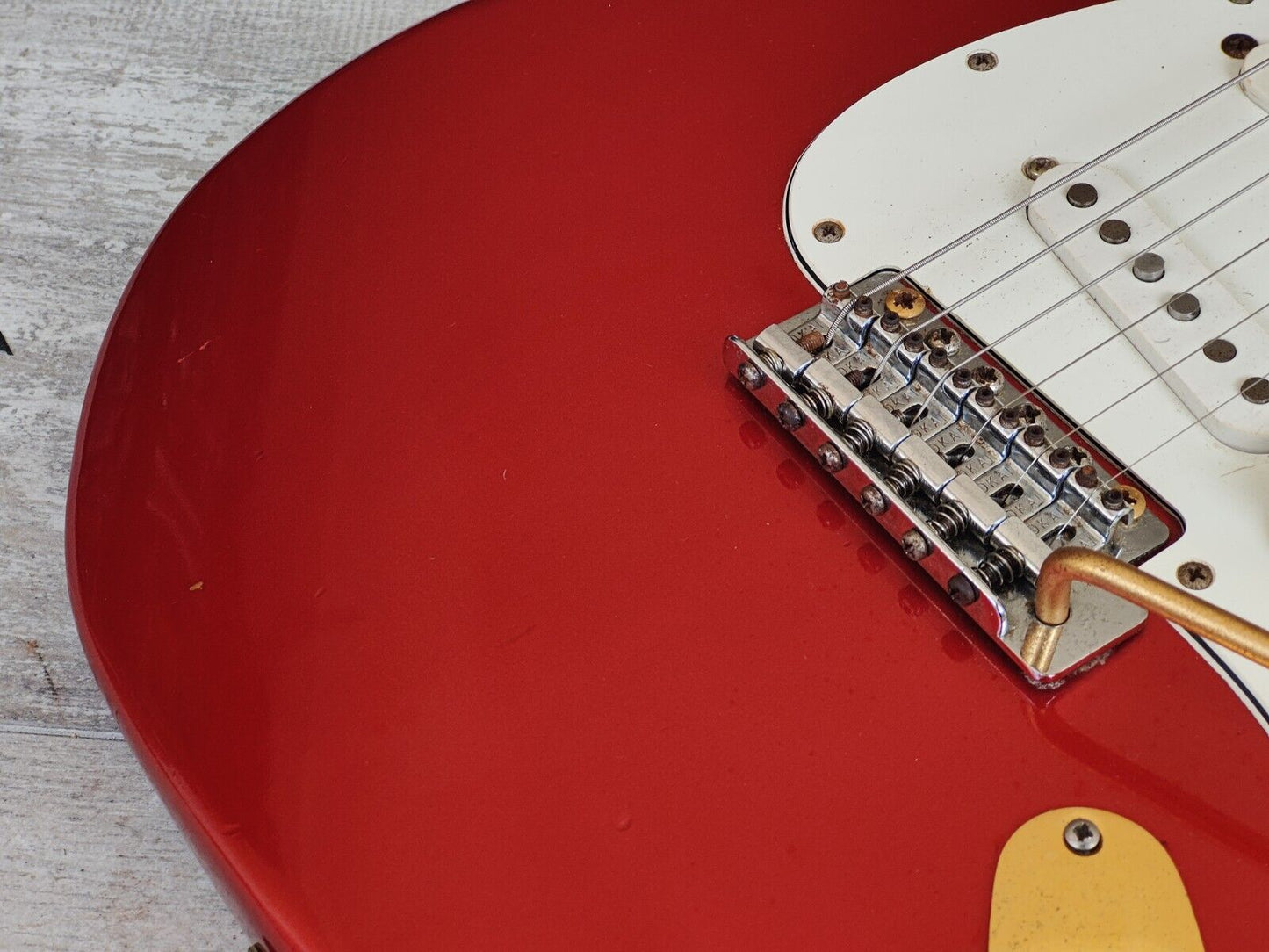 1980's Tokai Japan Goldstar Sound Stratocaster Body w/Telecaster Neck (Red)