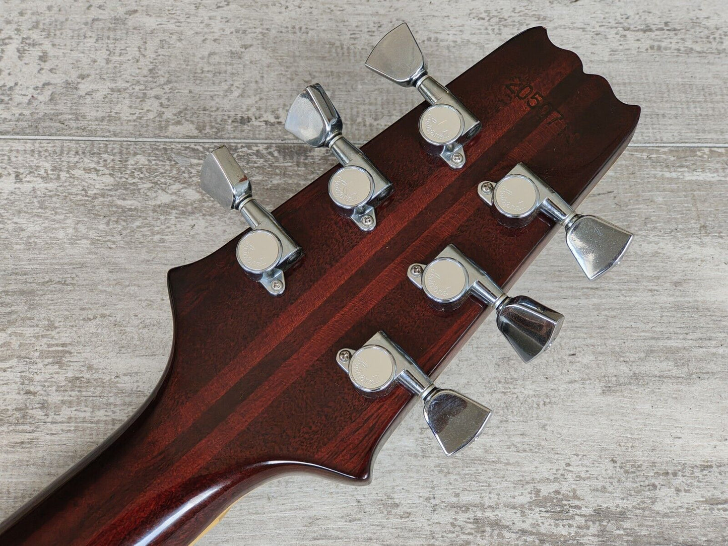 1982 Aria Pro II Japan TA-70 Titan Series Semi Hollowbody (Twilight Red)