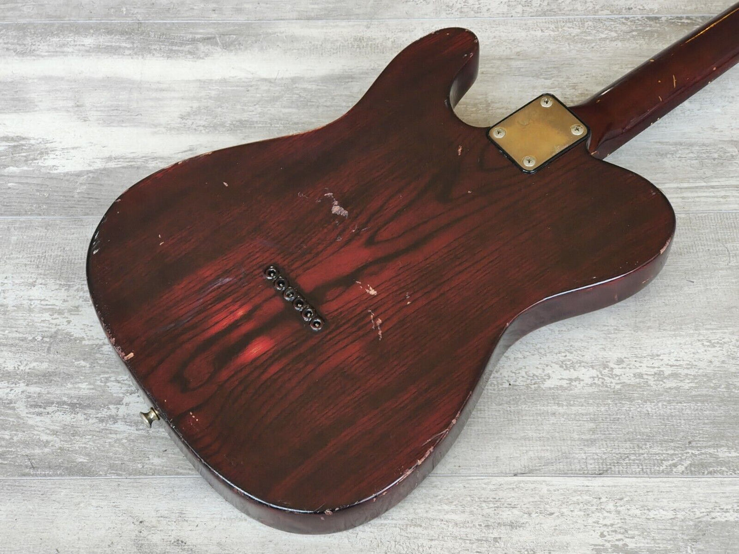 1980's Moon PGM Japan Custom Order Telecaster (Burgandy Walnut)