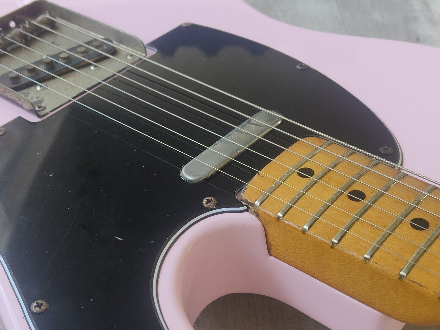 1978 Fernandes Japan FTE-60 Vintage Telecaster (Refinished Pink)