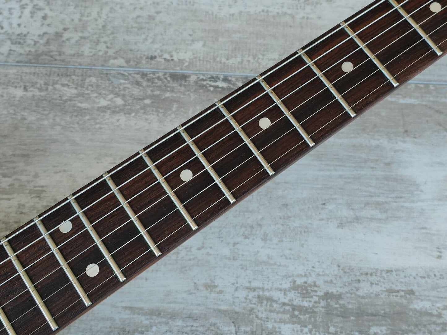 1980's BC Rich Japan NJ Series Warlock w/Floyd Rose (Refinished Green)