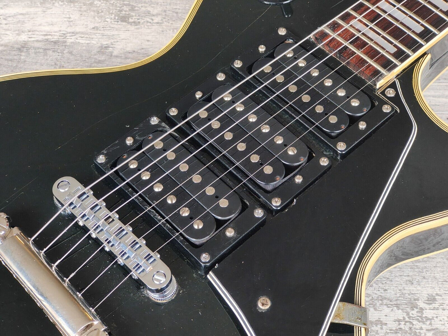 1974 Greco Les Paul Custom Black Beauty (Ebony)