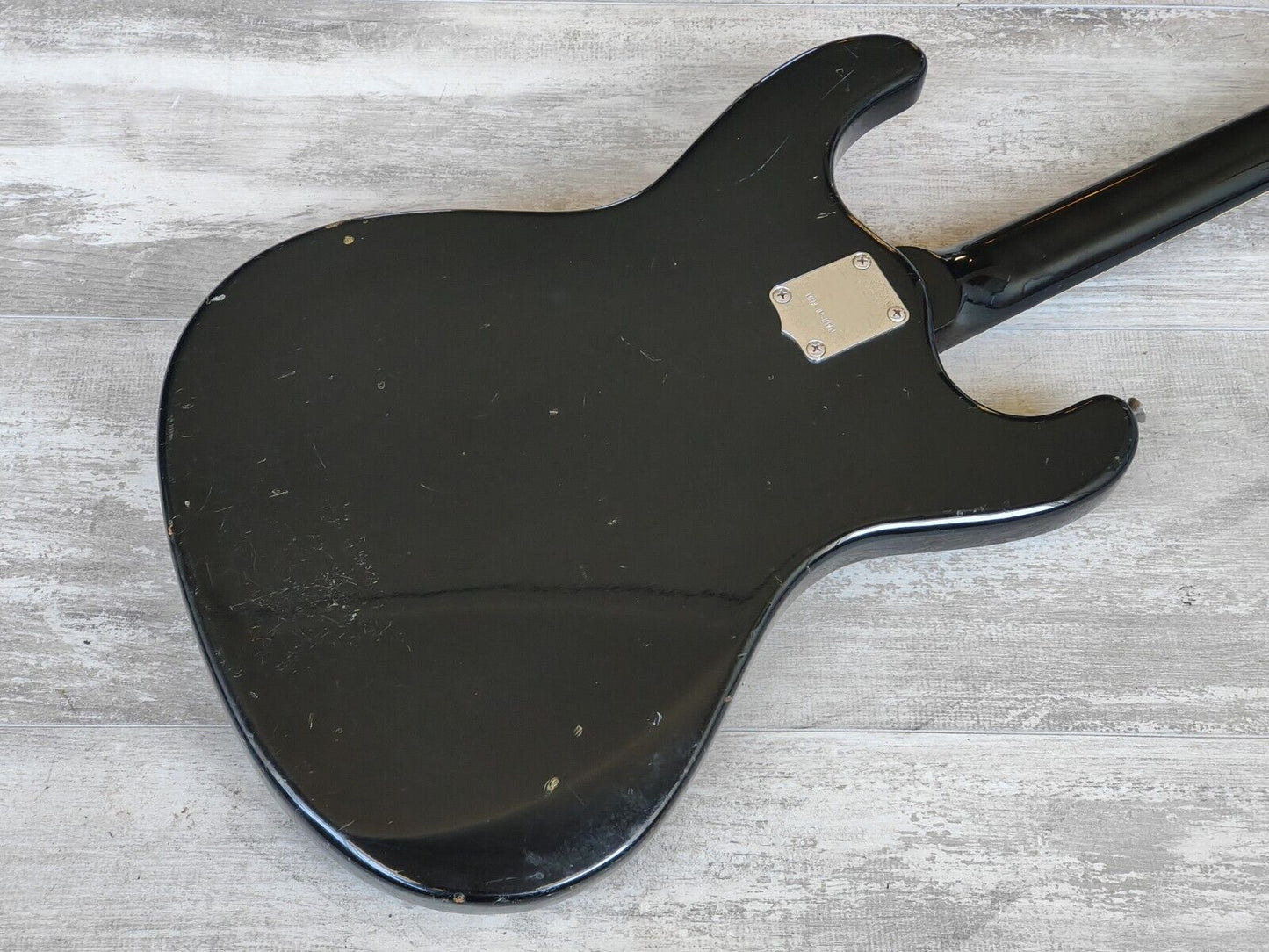 1970's Mosrite Japan Avenger w/Vibramatic Vibrato (Black)