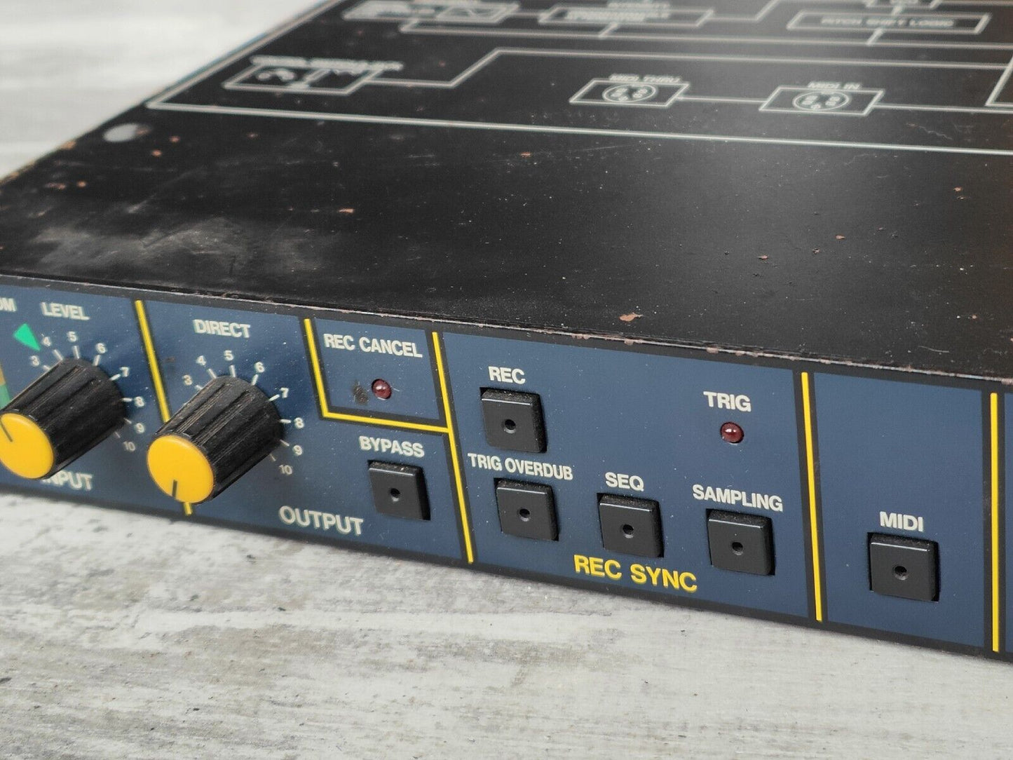 1980's Korg SDD-2000 Sampling Digital Delay Rack