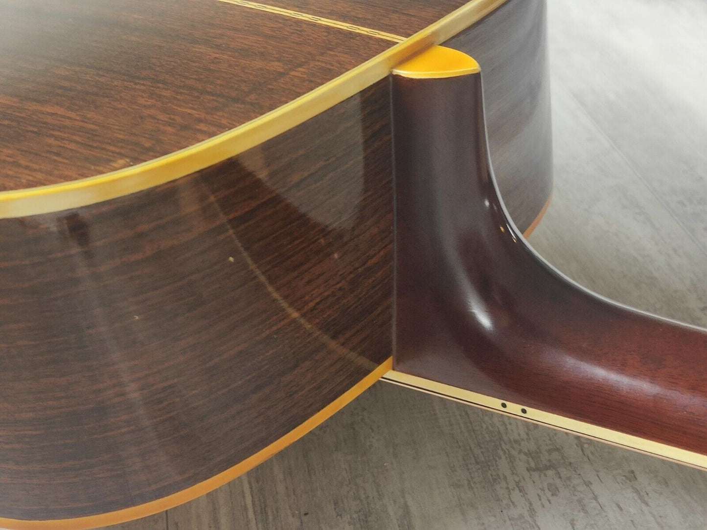 1976 Rider Japan R-350 (Momose) Vintage Acoustic Dreadnought Guitar (Natural)