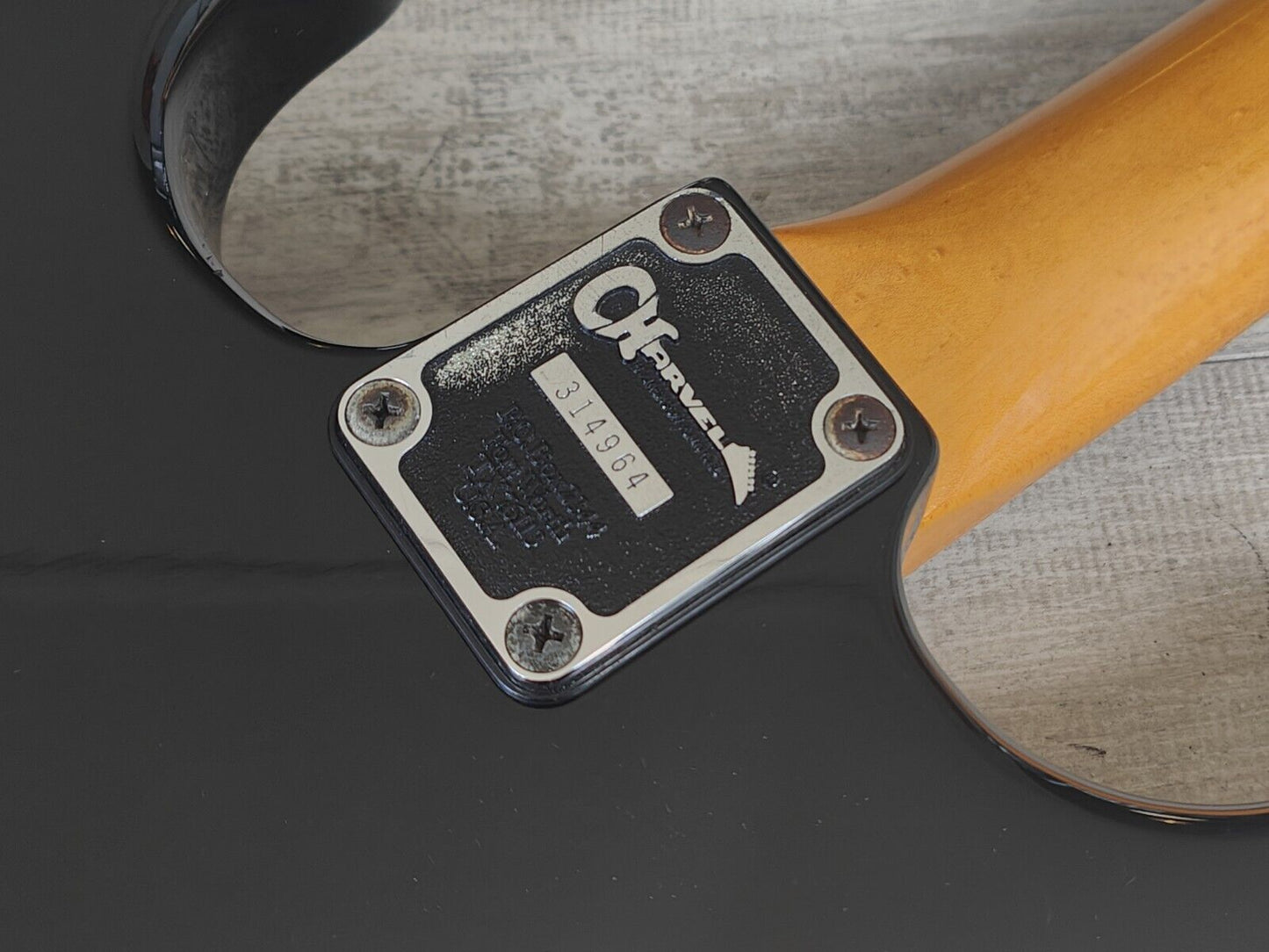 1988 Charvel Japan Model HSH Superstrat (Black)