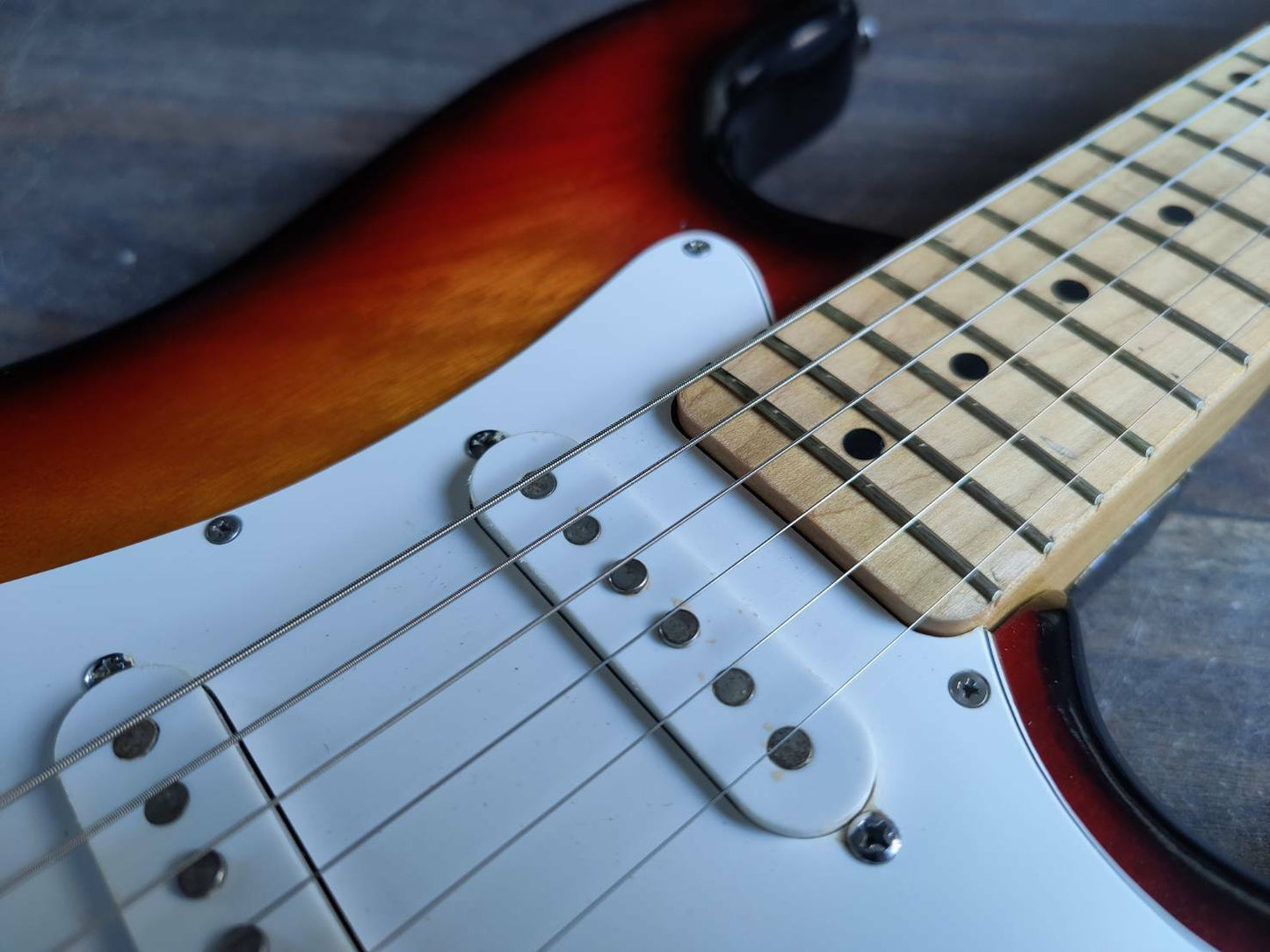 1970's Holly Japan (by Kiso Suzuki) Stratocaster (Sunburst)