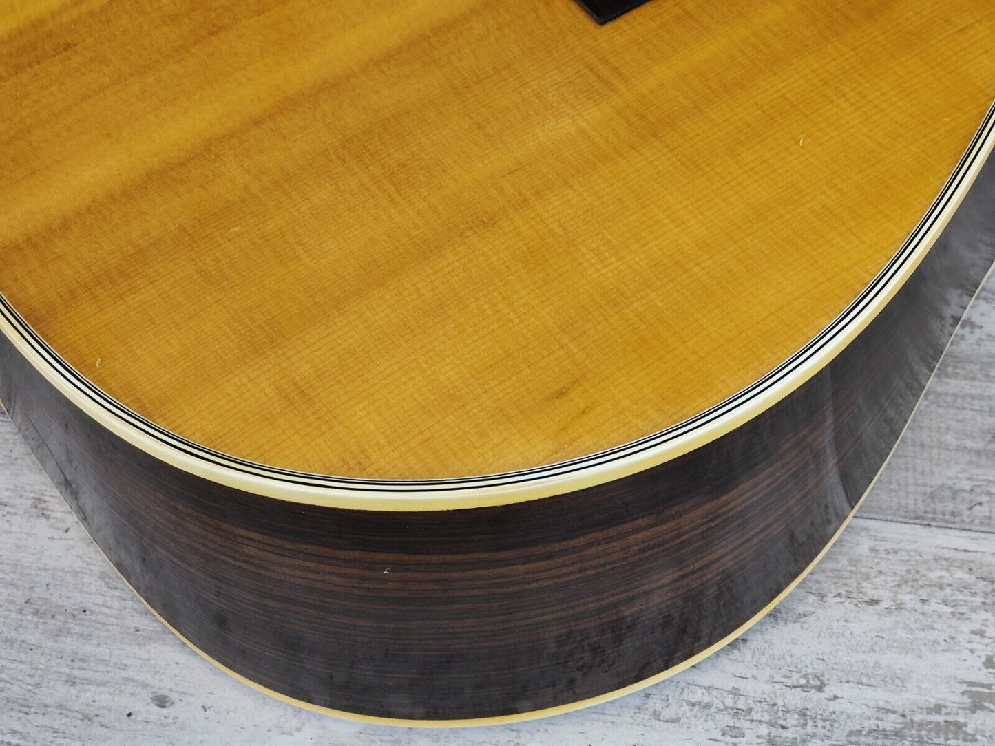 1970's Jumbo Japanese Vintage 12-String Acoustic Guitar (Natural)