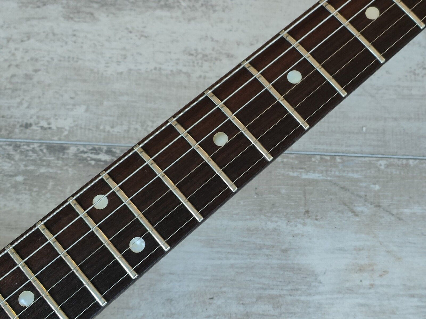 1977 Greco Japan FV-600 '67 Reissue Flying V (Black)