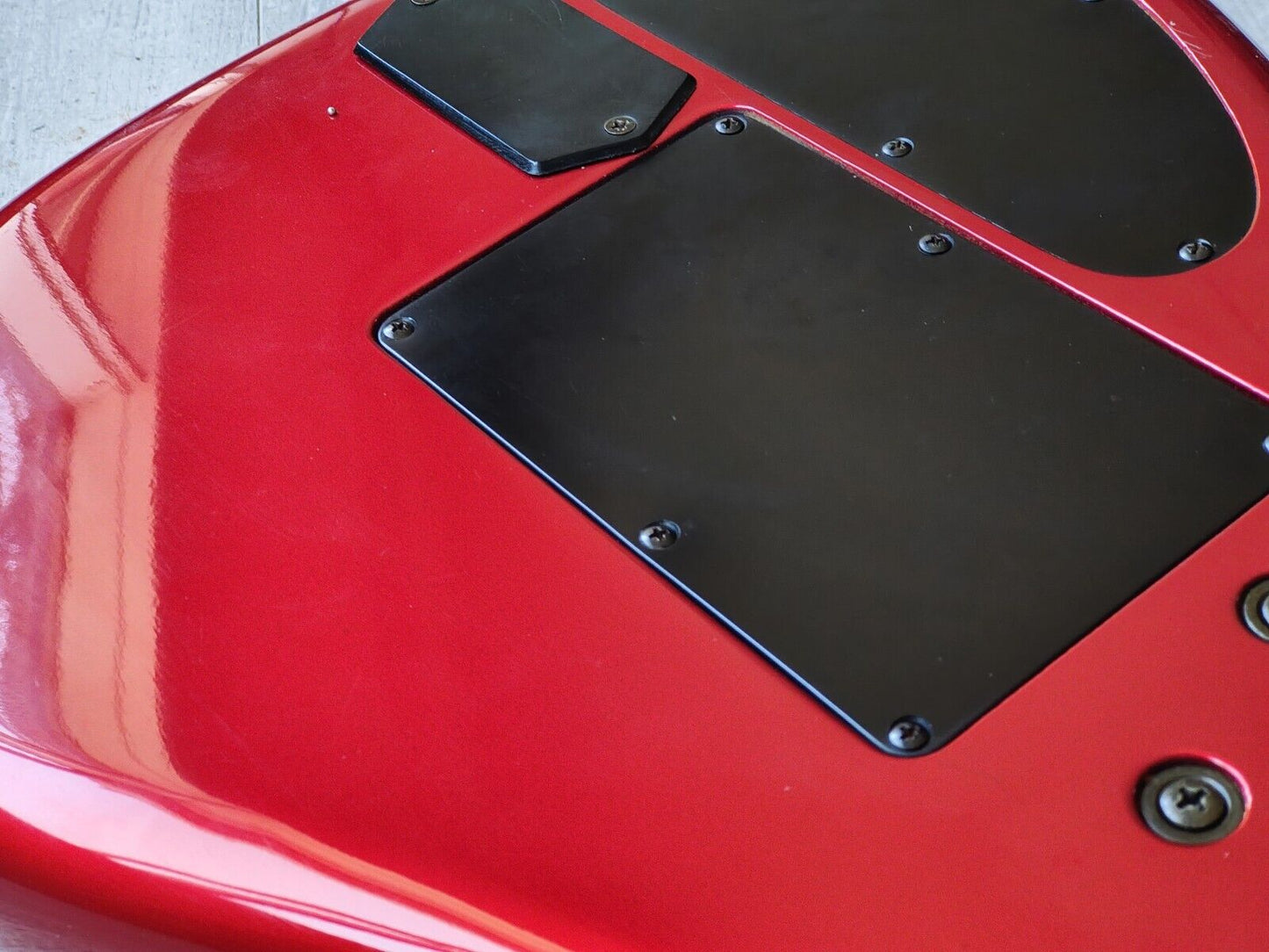 1990 Rockoon (by Kawai Japan) TG-60 Electric Guitar w/Onboard Overdrive (Red)