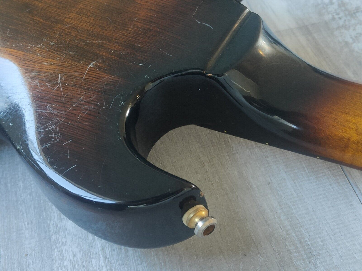 1981 Aria Pro II Japan CS-400 Cardinal Double Cutaway (Brown Sunburst)