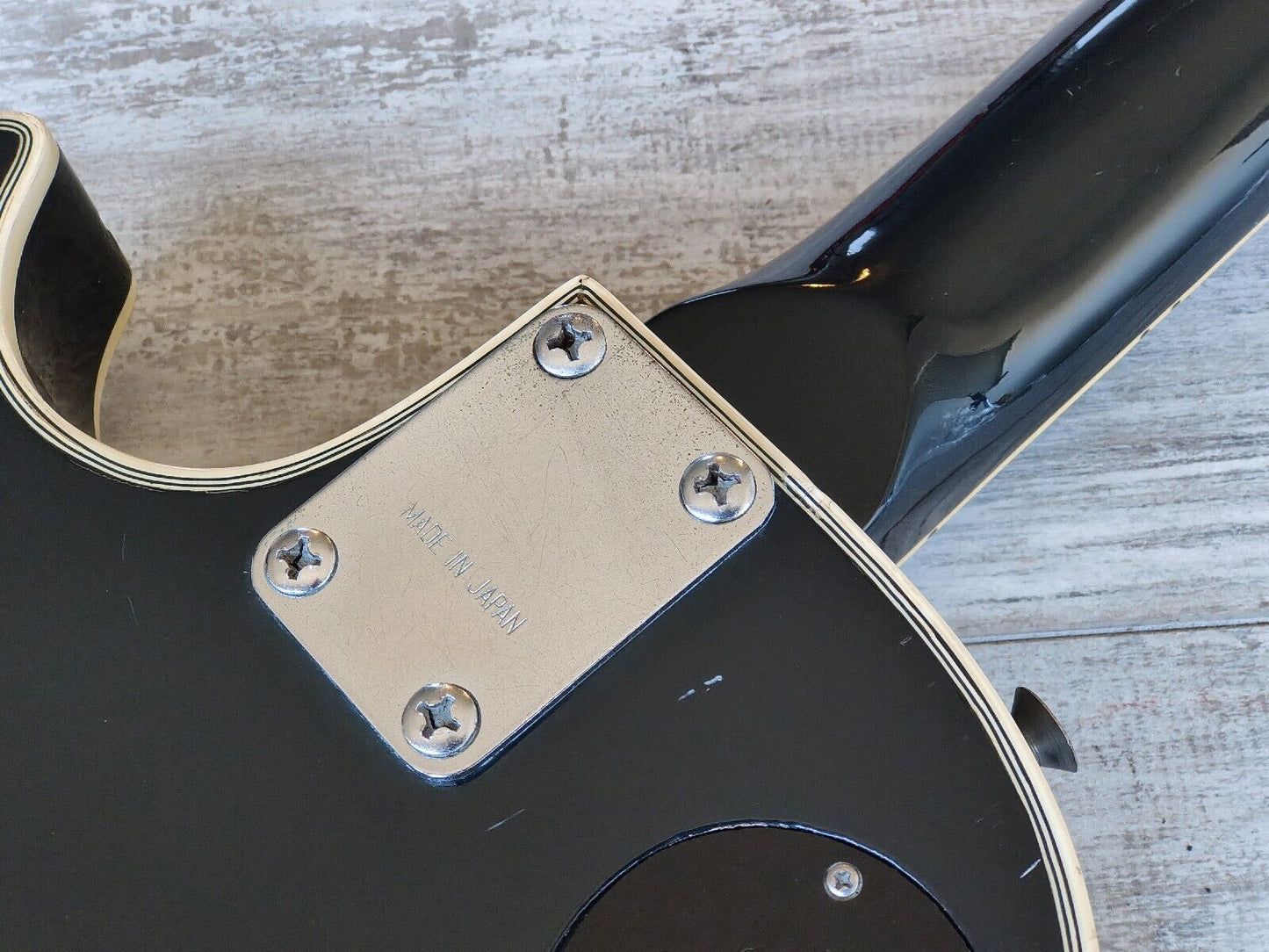 1974 Greco Japan EG-380B Les Paul Custom (Ebony)