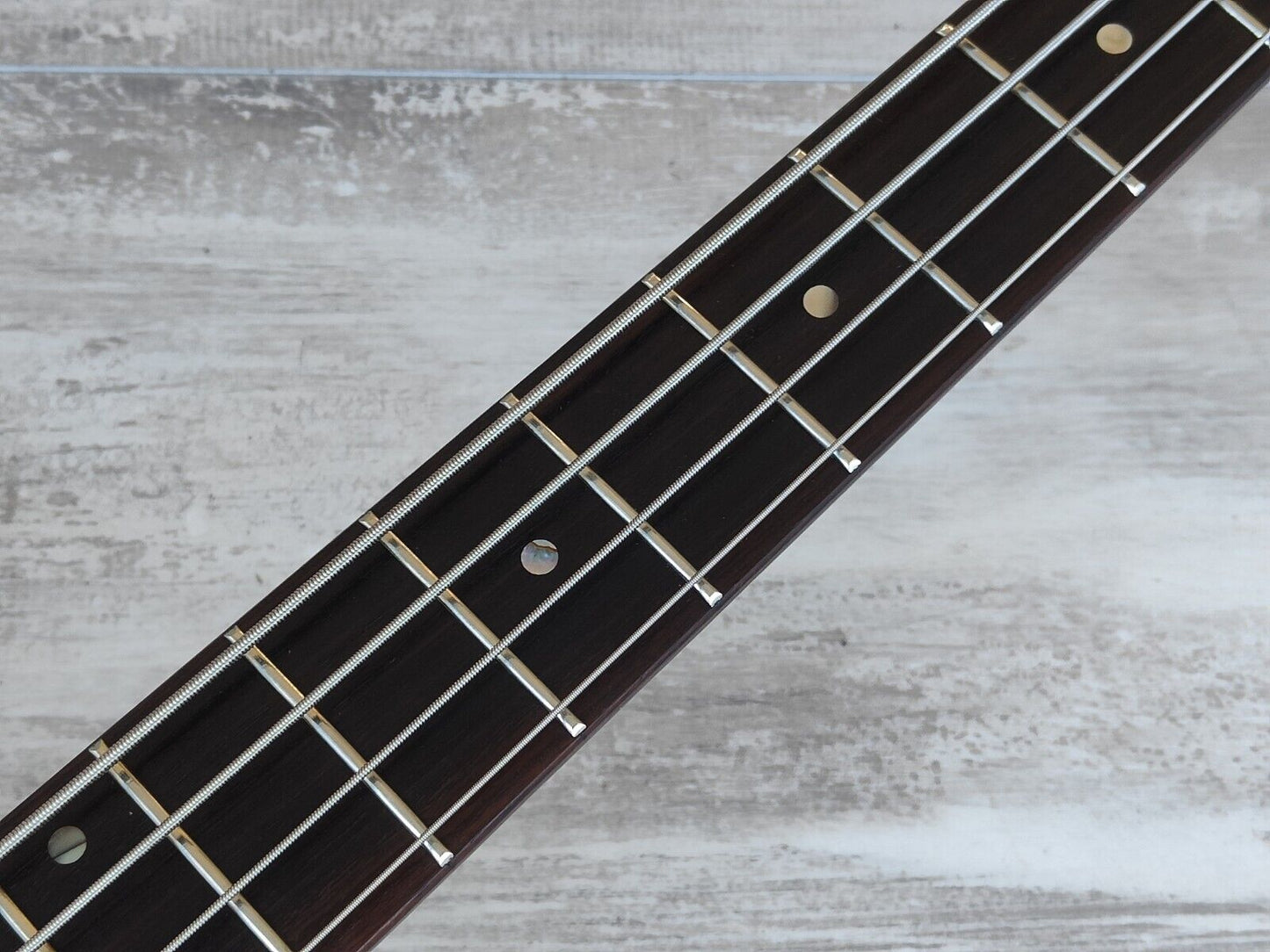 1998 Aria Pro II IGB-50 Integra Series Active Bass (Aged White)