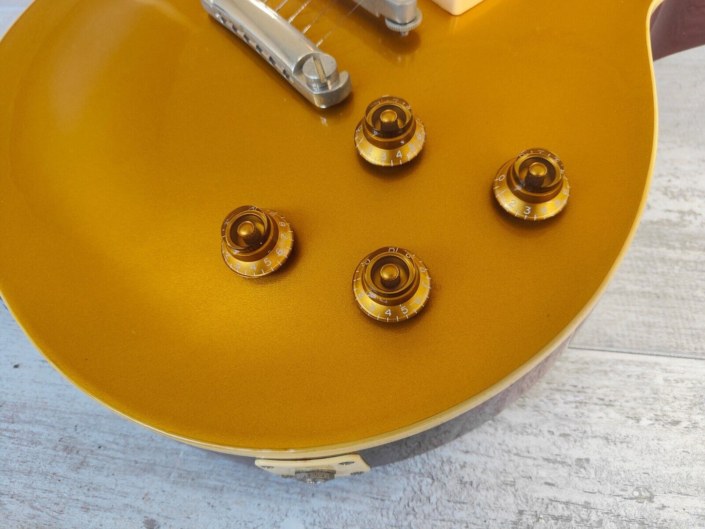 2000's Edwards (by ESP Japan) E-LP-85SD Les Paul Standard (Goldtop)