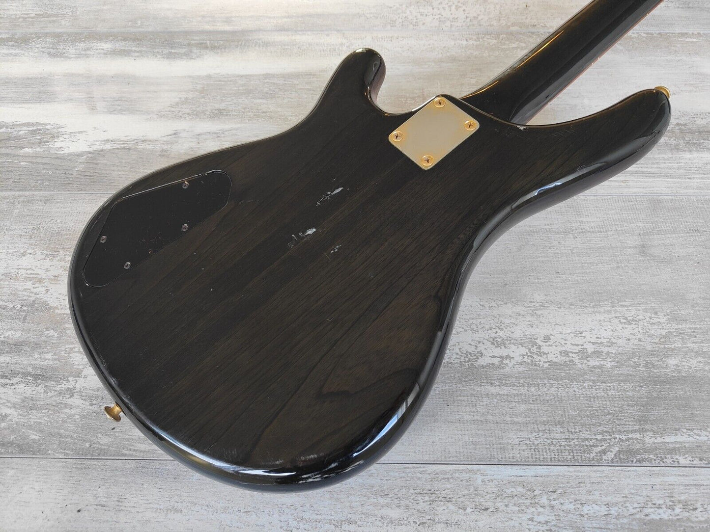 1986 Yamaha Japan MB-III Motion B Short Scale Bass (Trans Black)