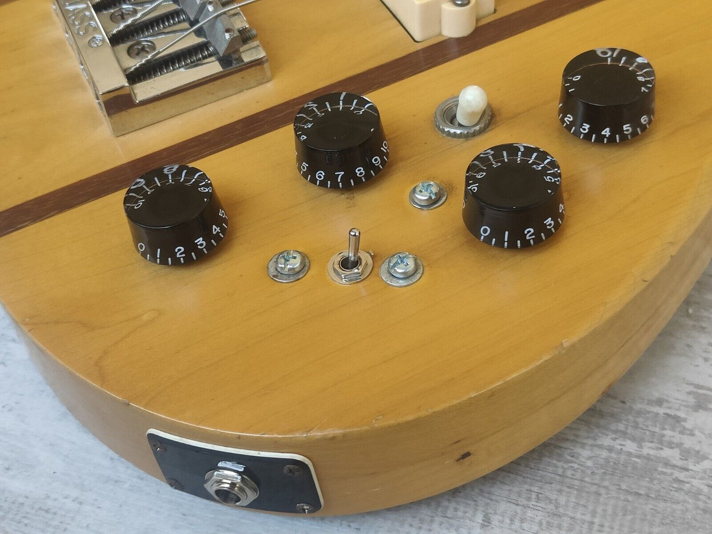 1978 Aria Pro II EGB-1600 Eagle Bass (Natural Maple)