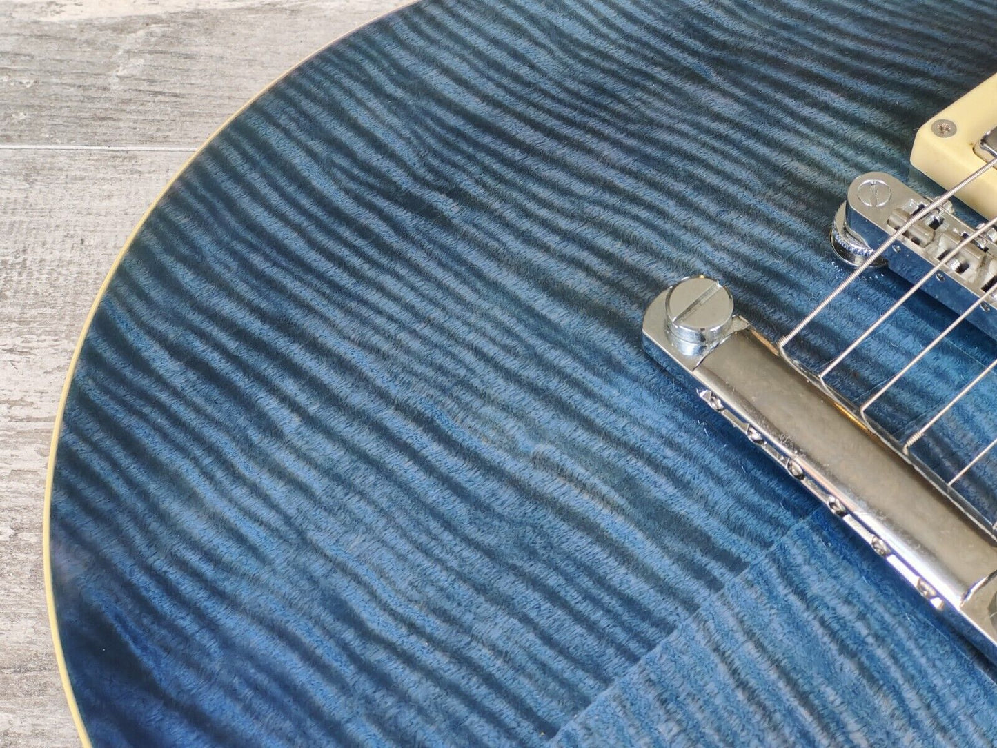 2014 Tokai ALS Series Love Rock Les Paul Standard (Transparent Blue)