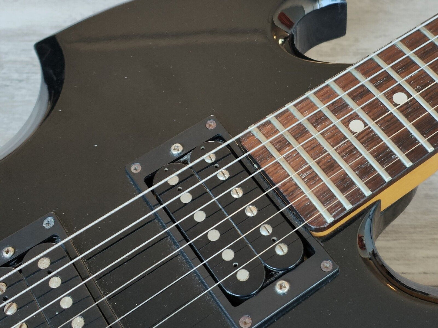 1992 BC Rich MG-851T Japanese Mockingbird w/Floyd Rose (Black)