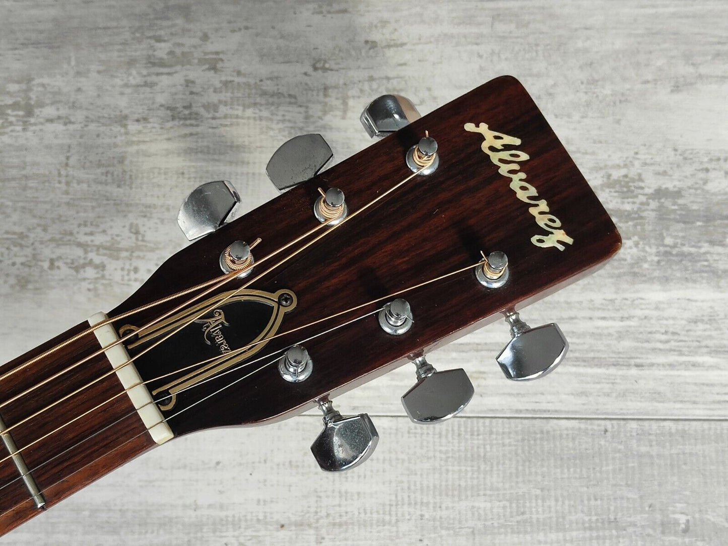 1970's Alvarez Hummingbird Japanese Vintage Acoustic Guitar (Brown Sunburst)