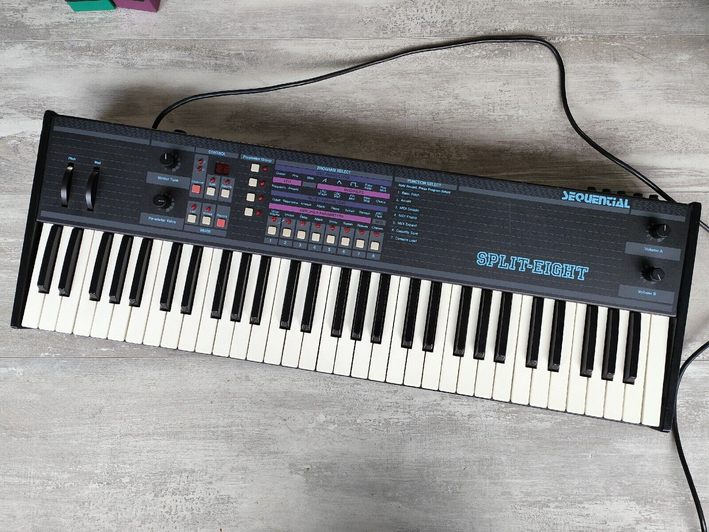 1985 Sequential Split 8 Polyphonic Analog Synth