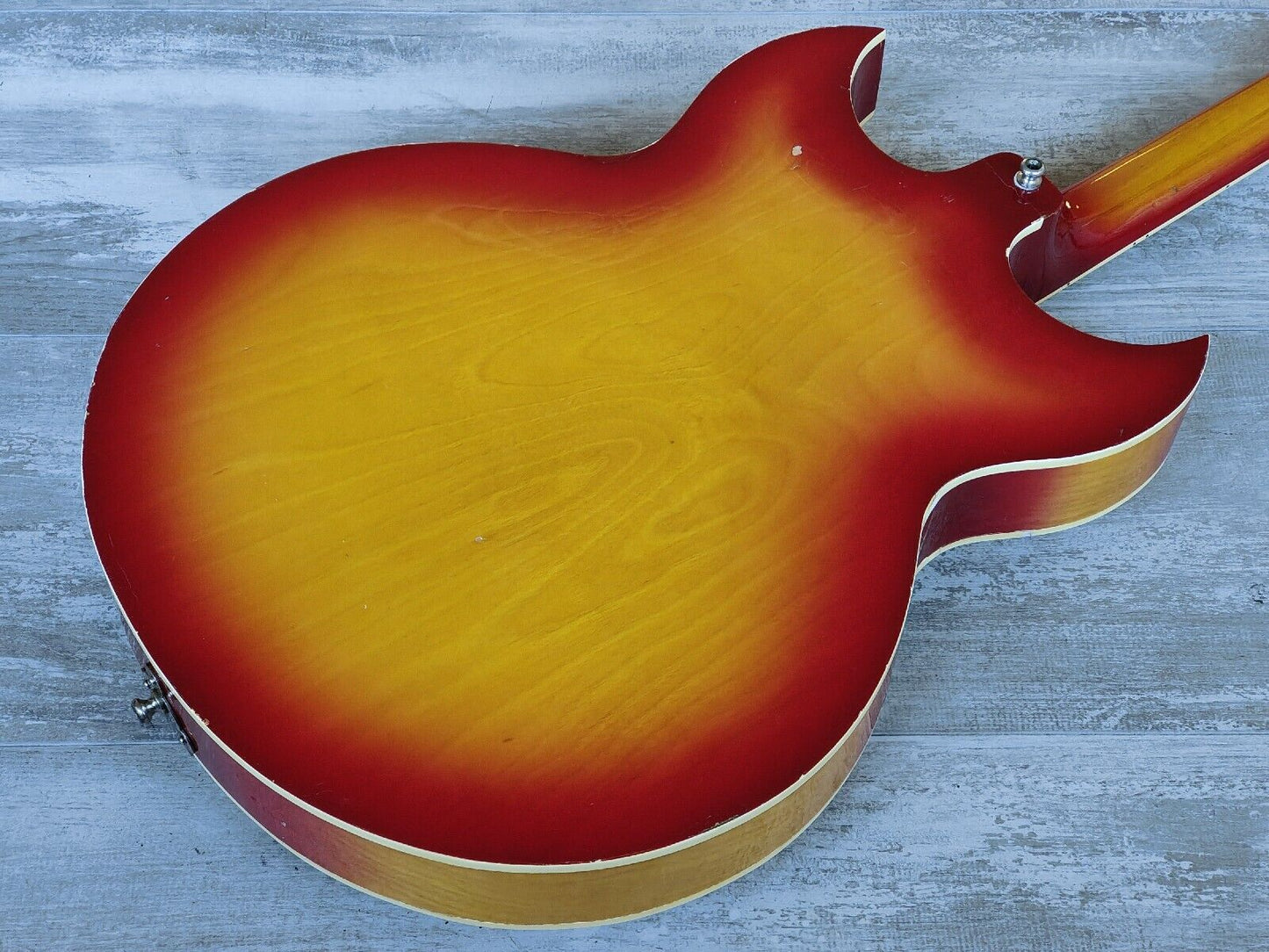 1973 Ibanez Japan 2356 Barney Kessel Hollowbody (Cherry Sunburst)